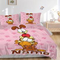 Garfield and Friends Bedding Set 3 Piece Comforter Cover Gift for Bedroom,Includes No Insertsjt031 135x200cm