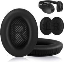 Ausinių pagalvėlės, skirtos Bose Quietcomfort 35/QC35 ii/QC15/QC25/QC35/QC2/AE2/AE2i SoundLink SoundTrue Headphones Pagalvėlių ausinių keitimas juoda
