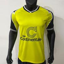 95-96 Dortmundo namų retro futbolo marškinėliai XL geltona