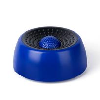 Food-Grade Slow Feeder Dog Bowl with Rolling Ball Liquid Slow Bowls  Food Dispensing raudona