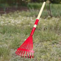 Vaikų lauko įrankių rinkinys su plienine rankena sodininkystei Ir Square shovel