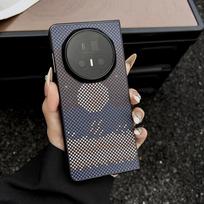 Kevlaru dažytas įmontuotas belaidžio įkrovimo magnetinio siurbimo žiedas telefono dėklas For Honor Magic V5 magic v3 Kameros apsauginis dangtelis HONOR Magic V5 gray