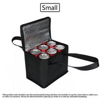 Thermal Delivery Bag Foldable Insulated Cooler for Food Beer Drinks High Capacity Lunch Tote for Couriers