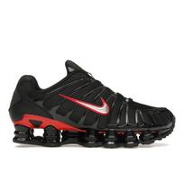 Nike Shox TL Juodi Universiteto Raudoni Unisex Sportbačiai Metalinis Sidabras CN0151-003 44