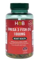 Omega 3 Fish Oil, 1000mg - 60 caps - Holland & Barrett