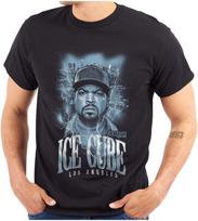 Ice Cube Los Angeles Next 50 Hip Hop Graphic T Shirt Men or Women S juoda