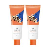 ROUND LAB Soybean Panthenol Cream 1+1 Special Set, 80ml x 2, Deep Moisturizing & Barrier Repair, From Korea
