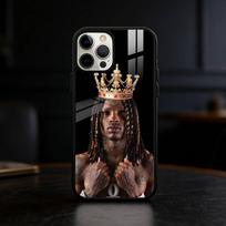 Raper K-King Von dėklas telefonui iPhone 17 16 15 14 13 12 Pro Max Plus, su veidrodiniu, belaidžiu, magnetiniu dangteliu iPhone12