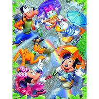 Disney Diamond Painting Mickey and Friends Illustration 5D Diamond Painting Art Embroidery Cross Stitch Room Decoration Round 20x30cm