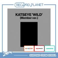 [Išankstinis užsakymas] KATSEYE - [WILD] (Narys ver.) [POB] Random (No Benefit) gray