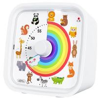 Visual Study Timer 60 Minutes Countdowns Pomodoros Timer With Rainbow Disk For Classrooms And Home Use Battery Operated balta