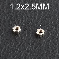 500 vnt. Akinių varžtai, slyvos formos veržlės 1,2 mm 1,4 mm Veržlės dangtelis Akinių taisymo dalys
