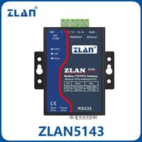 ZLAN pramoninis Modbus RTU į TCP vartai 5143 (9-24v maitinimas) spalva