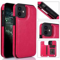 Leather Wallet Back Case for iPhone 11 12 13 14 15 16 17 Pro Max Mini Air XR XS 8 7 Plus SE  Card Slots Holder Flip Cover iPhone 7 8 SE2 SE3