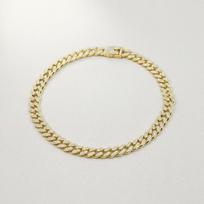 50cm Miami Cuban Link Chain Iced Out Diamond Hip Hop Jewelry Silver Plated Stainless Steel Necklace Set for Men auksas