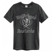 Sustiprinti Unisex Suaugusiųjų Bastards Motorhead Marškinėliai S juoda