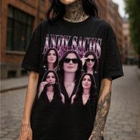 Velnias vilki „Prada“ 2 Andy Sachs marškinėliai Vyrams ir Moterims Vasariniai Medvilniniai Drabužiai Madingi Kvėpuojantys Trumpomis Rankovėmis T-shirt Gatvės Stilius S juoda