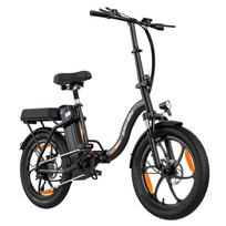 ZAZAWORK C16 Sulankstomas elektrinis dviratis, 48V 16AH nuimama baterija, 7 pavarų Shimano pavaros juoda