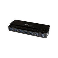 USB šakotuvas StarTech 7x USB-A 3.0 (ST7300USB3B) | ST7300USB3B | 0065030855594