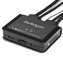 Przełącznik StarTech KVM StarTech 2 Port DP KVM Switch 4K 60Hz | SV211DPUA4K | 0065030882156