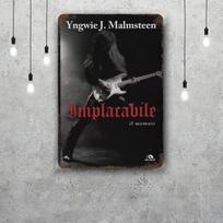 yngwie malmsteen Gitaristas Metaliniai ženklai sienų dekoras Vintažiniai skardos ženklai Kapitono Metalinis plakatas Dekoracija Barui, Pubui, Klubui Sienų dekoracija 20x30cm（7.8x11.8inch）