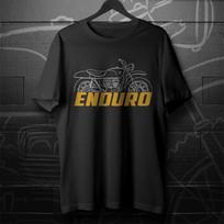 For OSSA Enduro 230/250/350/Phantom 1967-1977 fans - Motorcycle T shirt S