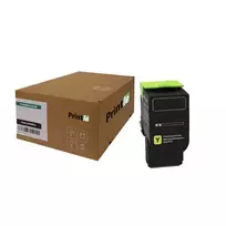 Lexmark C242XY0 kasetė geltona/yellow 3500psl (Printle)  (su mikroschema)