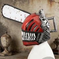 Nauja Grandininio pjūklo žmogaus kaukė Latekso rekvizitas Helovino kaukė Gali būti pritaikyta Chainsaw Man