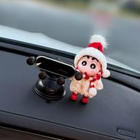 2026 Crayon Shin-chan Car Phone Holder with Suction Cup for Dashboard and Console Navigation
