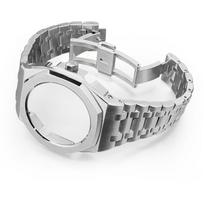 GA2100 Modifikuotas rinkinys Casio G-SHOCK GA-2100 GA-2110 GA-B2100 vyrams Kietas nerūdijančio plieno laikrodžio korpusas Dirželis Metalinis pakeičiamas apyrankė GA-2100