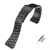 18mm Fine Steel Watchband for CASIO A158 / A159 / A168 /A169 /B650 /AQ230/ 700 Classic Small Square Silver Block  Metal Strap 18mm