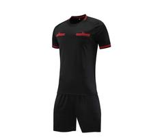 Unisex Adult Football Referee Uniform, Sizes L-3XL 2XL juoda