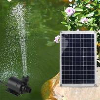 Black Solar Water Pump Reliable Garden Water Feature Energy Saving Pump Long-lasting Performance Robust ABS Material China Mainland