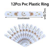 EID Mubarak Wrist Strap Clap Ring Slap Bracelets Ramadan Decoration For Home 2026 Kareem Islamic Muslim Party Eid Al Adha Gifts