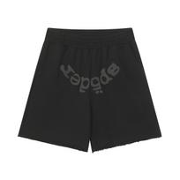 Fashion Men's Shorts Street Hip Hop Cotton Plus-size Loose Shorts Sports Outdoor Leisure Running Shorts S