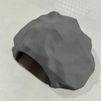 Stable 3D Printed Reptile Shelter Realistic Terrarium Decor Reptile Habitat  for Amphibians pilka