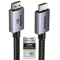 UGREEN 8K 60Hz HDMI HDMI Ultra High Speed Speed 48Gbps Support for 4K Dynamic Aluminum Alloy and Nylon Cable, 2.1 Certified, Ultra-High 10K, 8K, UHD,