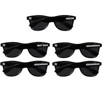 5 vnt. Stilingi saulės akiniai bernvakariui Jaunikio Geriausio draugo Pamergių Vasaros Paplūdimio Baseino Vestuvių Šventės Dekoracija Pasiūlymo Dovana 5pcs
