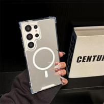 Samsung S25 Ultra Mirror Magnetic Airbag Anti-drop S24 PLUS Protective Case S23 Ultra