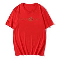 Game Crimson Desert Logo Graphic T-shirt Fashion Design Print Merch Short Sleeve 100%Cotton Male Tshirts Unisex Streetwear Summer Tops Anime T-shirt XS raudona