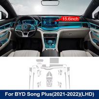 Automobilio skaidri TPU apsauginė nuo įbrėžimų plėvelė, išpjauta navigacijos prietaiso ekranui LHD RHD, skirta BYD Seal U/Sealion 6/Song Plus DM-i EV 2026-2026