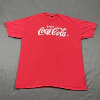 Vintage 1998 Coca-Cola Men's XL 46-48 Hanes Heavyweight Tag Red Shirt XL