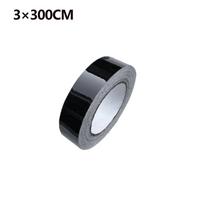 3/5CM Blizgus Juodas Vinilo Plėvelės Juostelės Automobilio Variklio Dangčiui Stogui Lipdukas Stulpeliui Chromo Šalinimas Tamsinanti Langų Apdailos Plėvelė