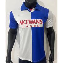 Blackburn 94-95 Premier League Čempionų Retro Futbolo Marškinėliai - Kvėpuojantys & Greitai Džiūstantys XL balta