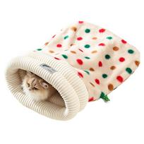 Cat Cave Sleeping Bag Enclosed Sleeping Cuddle Bed Winter Indoor Cat Cave For Home Farmhouse Apartment Bedroom Christmas New M