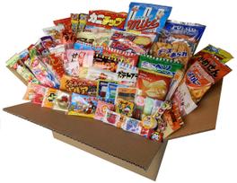 Įvairių japoniškų saldainių rinkinys (130 vienetų)