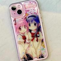 INS Y2k Hip Hop Girls Print Phone Case For Samsung S24 S23 S22 Ultra Plus S21 A55 A54 A53 A52 A35 A25 A15 A14 5G Cover Japanese For Samsung A55