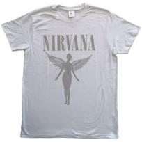 Nirvana Unisex Adult In Utero Tour Back Print T-Shirt S juoda