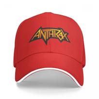 Anthrax Juostos Kepurės Suaugusiųjų Mados Tėčio Kepurė Trucker Kepurė Žvejybos Kepurė Reguliuojamos Poliesterio Beisbolo Kepurės Vasaros One Size