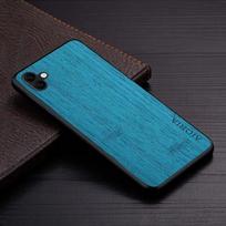 Dėklas Samsung Galaxy A04 5G funda bambuko medžio raštas Odinis telefono dėklas Prabangus coque Samsung galaxy a04 dėklas capa galaxy a04 žalsvai mėlyna